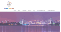 Desktop Screenshot of mettaconvention.org